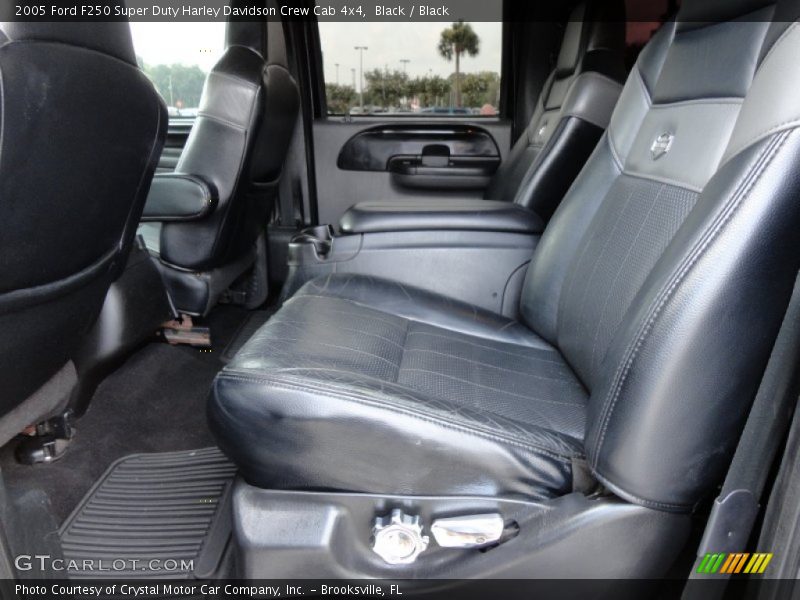 Black / Black 2005 Ford F250 Super Duty Harley Davidson Crew Cab 4x4