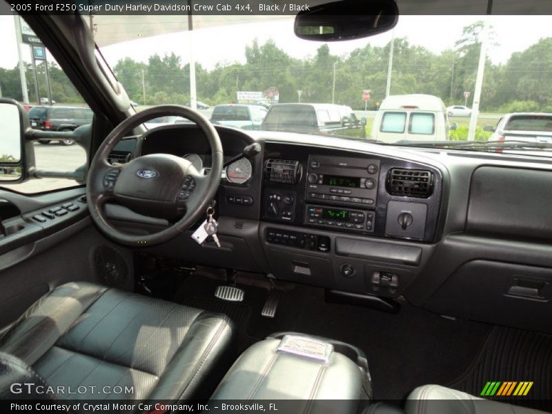 Black / Black 2005 Ford F250 Super Duty Harley Davidson Crew Cab 4x4
