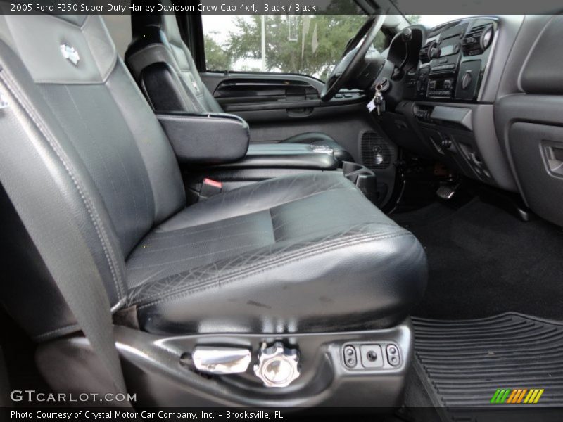 Black / Black 2005 Ford F250 Super Duty Harley Davidson Crew Cab 4x4