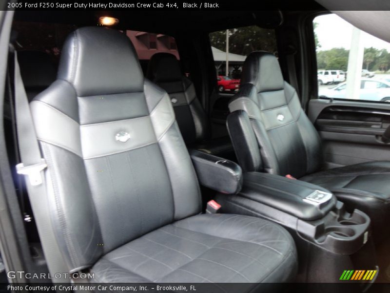 Black / Black 2005 Ford F250 Super Duty Harley Davidson Crew Cab 4x4