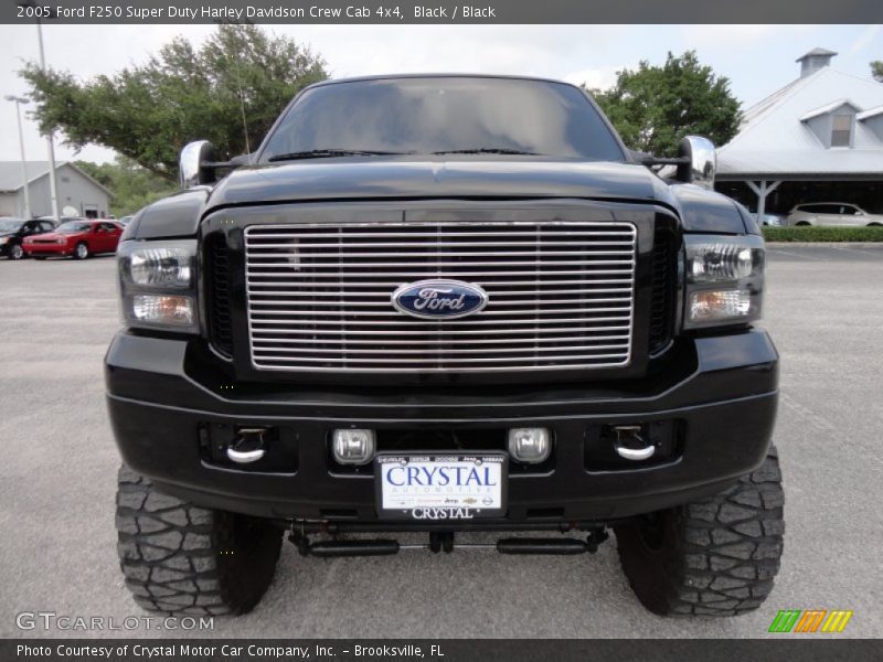 Black / Black 2005 Ford F250 Super Duty Harley Davidson Crew Cab 4x4