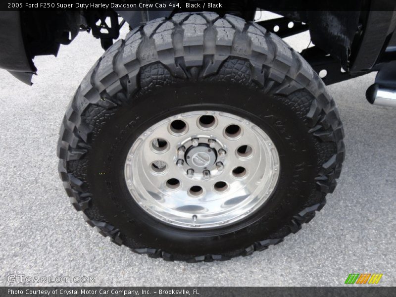 Black / Black 2005 Ford F250 Super Duty Harley Davidson Crew Cab 4x4