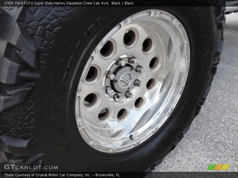 Black / Black 2005 Ford F250 Super Duty Harley Davidson Crew Cab 4x4