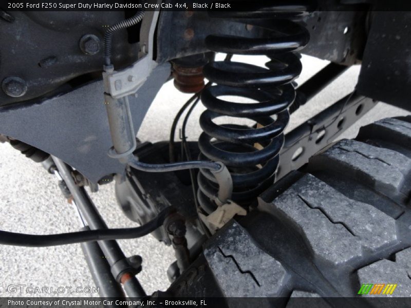 Black / Black 2005 Ford F250 Super Duty Harley Davidson Crew Cab 4x4