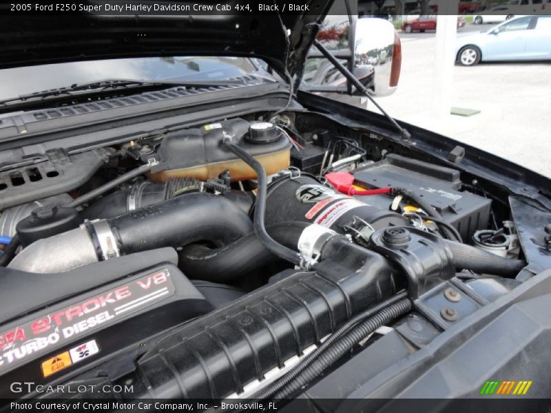 Black / Black 2005 Ford F250 Super Duty Harley Davidson Crew Cab 4x4
