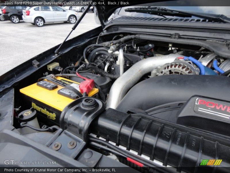 Black / Black 2005 Ford F250 Super Duty Harley Davidson Crew Cab 4x4