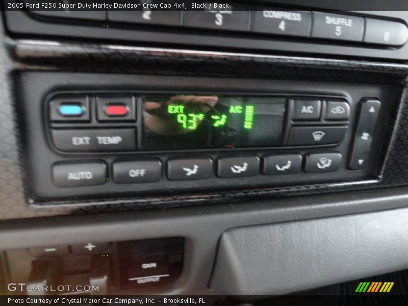 Black / Black 2005 Ford F250 Super Duty Harley Davidson Crew Cab 4x4