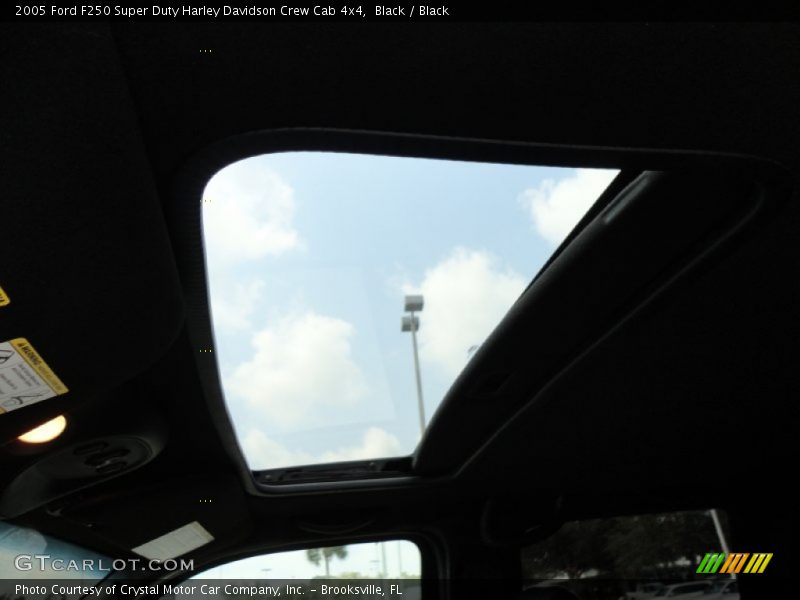 Black / Black 2005 Ford F250 Super Duty Harley Davidson Crew Cab 4x4