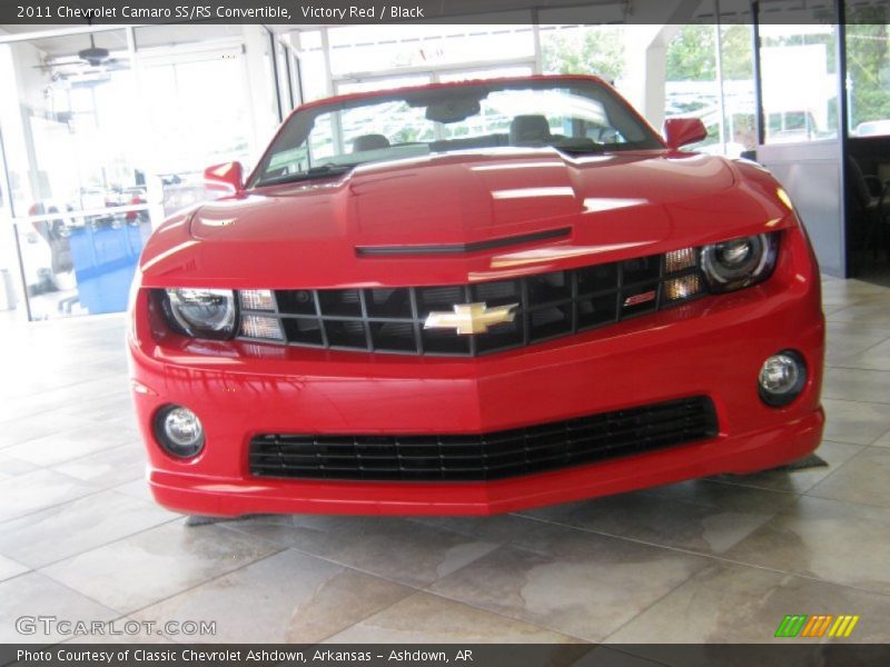 Victory Red / Black 2011 Chevrolet Camaro SS/RS Convertible