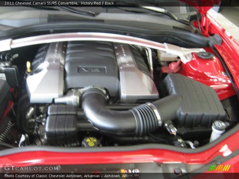 Victory Red / Black 2011 Chevrolet Camaro SS/RS Convertible