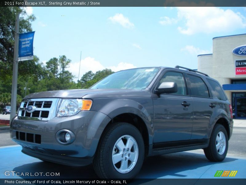 Sterling Grey Metallic / Stone 2011 Ford Escape XLT