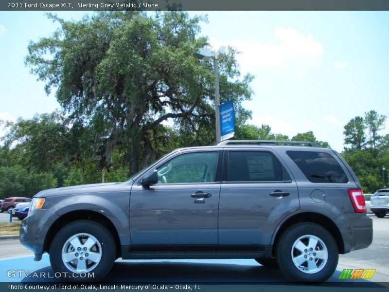 Sterling Grey Metallic / Stone 2011 Ford Escape XLT
