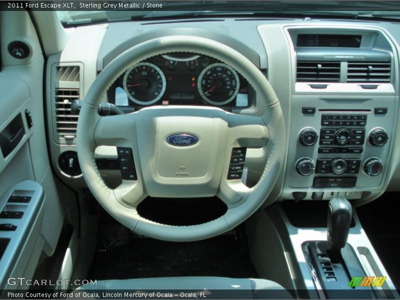 Sterling Grey Metallic / Stone 2011 Ford Escape XLT