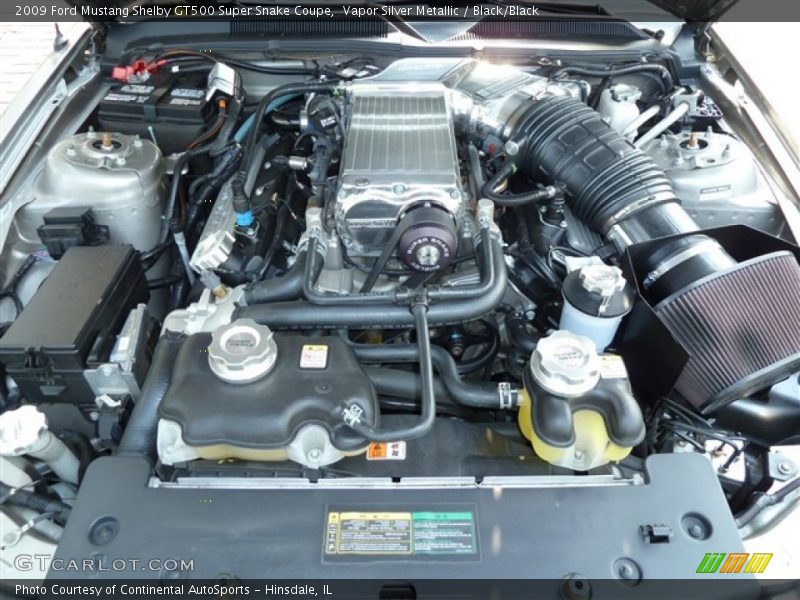  2009 Mustang Shelby GT500 Super Snake Coupe Engine - 5.4 Liter Shelby Super Snake Supercharged DOHC 32-Valve V8