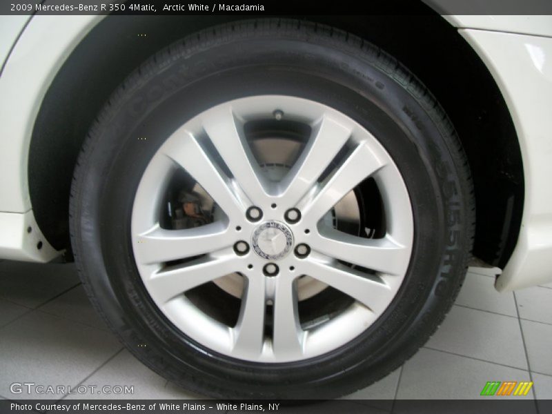 Arctic White / Macadamia 2009 Mercedes-Benz R 350 4Matic