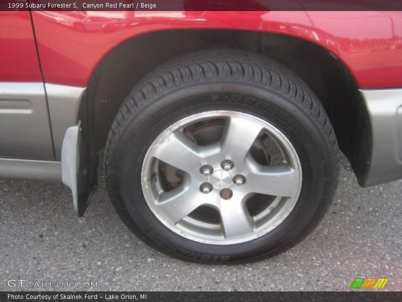Canyon Red Pearl / Beige 1999 Subaru Forester S