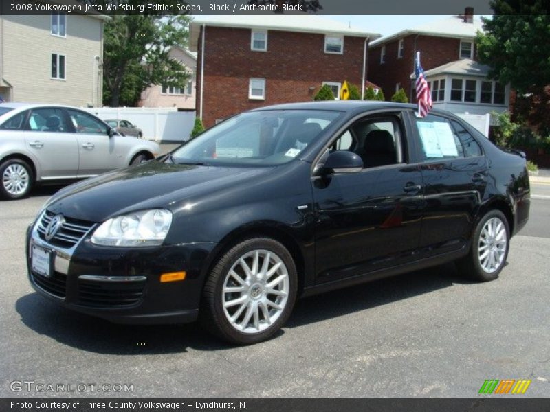 Front 3/4 View of 2008 Jetta Wolfsburg Edition Sedan