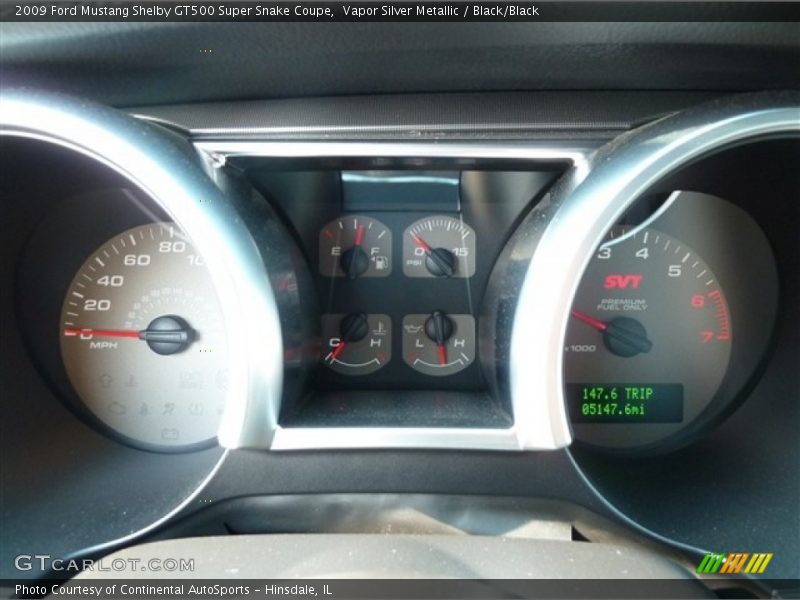 2009 Mustang Shelby GT500 Super Snake Coupe Shelby GT500 Super Snake Coupe Gauges