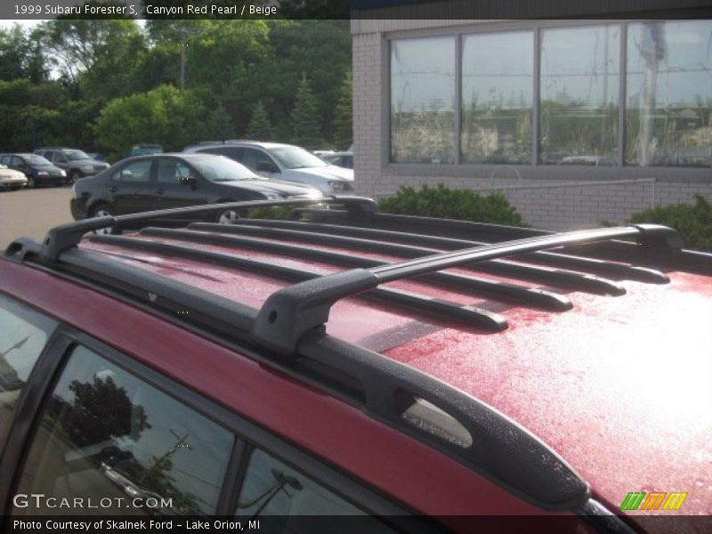 Canyon Red Pearl / Beige 1999 Subaru Forester S