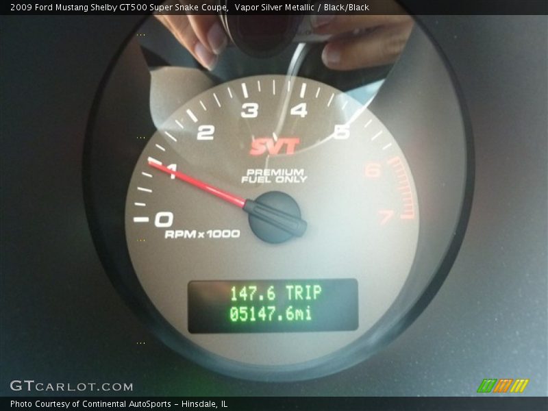  2009 Mustang Shelby GT500 Super Snake Coupe Shelby GT500 Super Snake Coupe Gauges