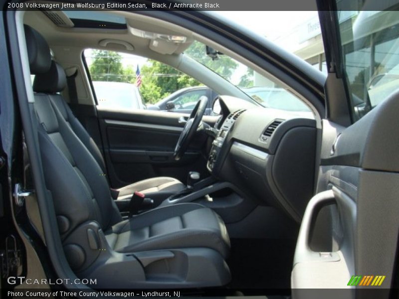 Black / Anthracite Black 2008 Volkswagen Jetta Wolfsburg Edition Sedan