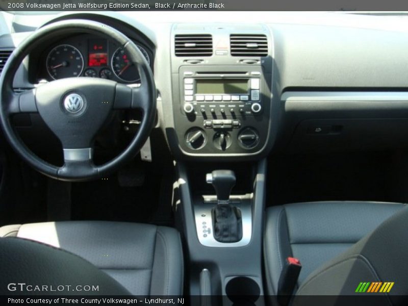 Black / Anthracite Black 2008 Volkswagen Jetta Wolfsburg Edition Sedan
