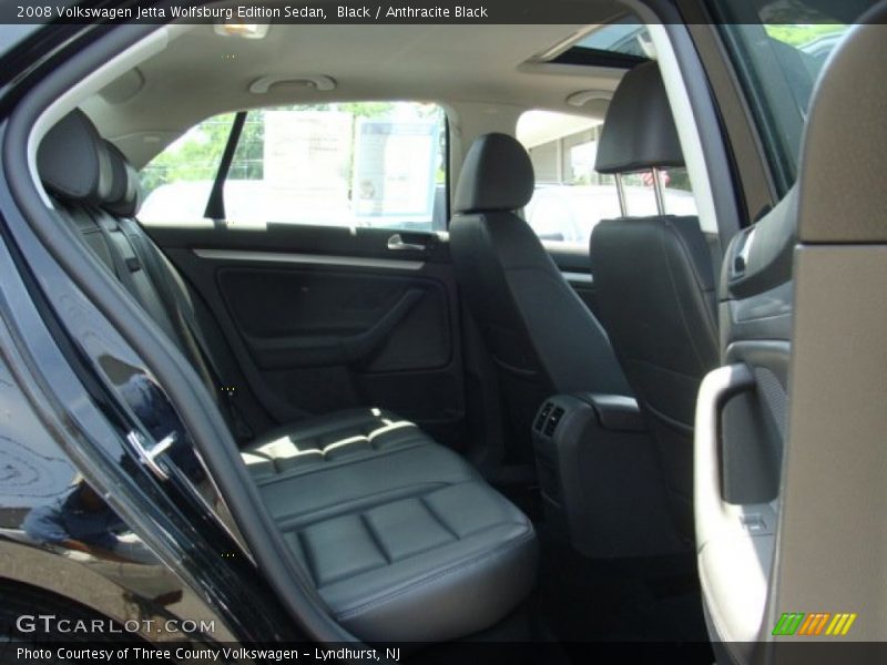 Black / Anthracite Black 2008 Volkswagen Jetta Wolfsburg Edition Sedan