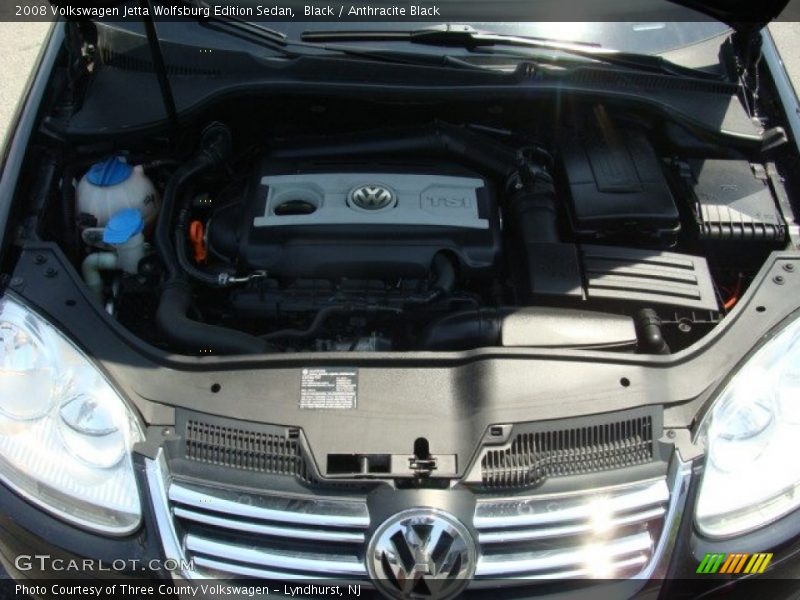 Black / Anthracite Black 2008 Volkswagen Jetta Wolfsburg Edition Sedan