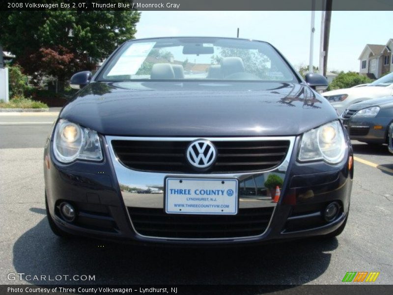 Thunder Blue / Moonrock Gray 2008 Volkswagen Eos 2.0T