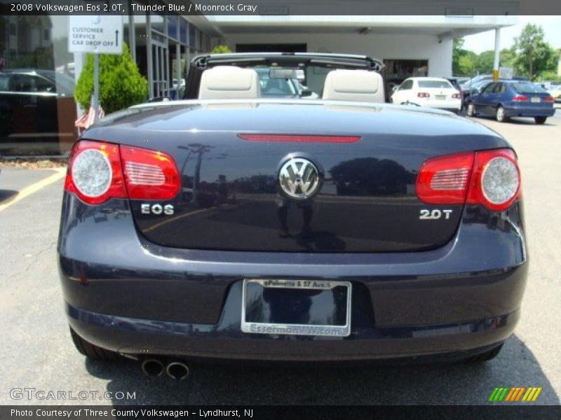 Thunder Blue / Moonrock Gray 2008 Volkswagen Eos 2.0T