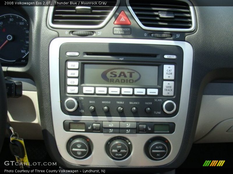 Thunder Blue / Moonrock Gray 2008 Volkswagen Eos 2.0T