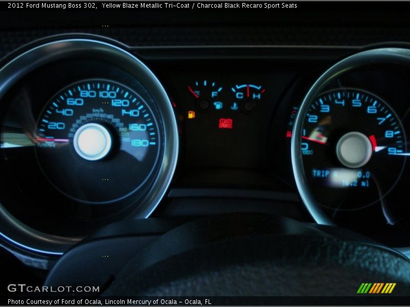  2012 Mustang Boss 302 Boss 302 Gauges