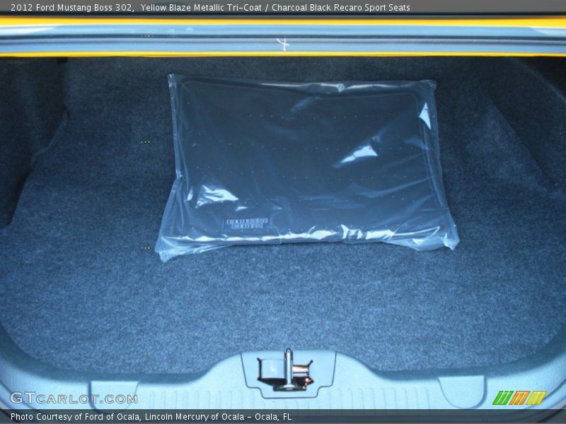  2012 Mustang Boss 302 Trunk
