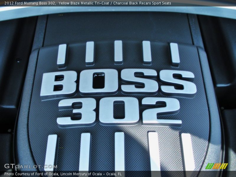  2012 Mustang Boss 302 Engine - 5.0 Liter Hi-Po DOHC 32-Valve Ti-VCT V8