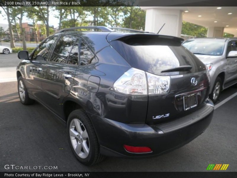 Flint Mica / Black 2008 Lexus RX 350 AWD
