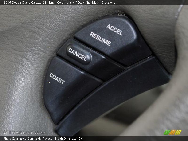 Linen Gold Metallic / Dark Khaki/Light Graystone 2006 Dodge Grand Caravan SE