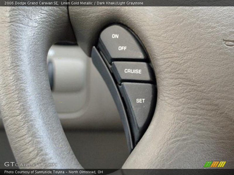 Linen Gold Metallic / Dark Khaki/Light Graystone 2006 Dodge Grand Caravan SE