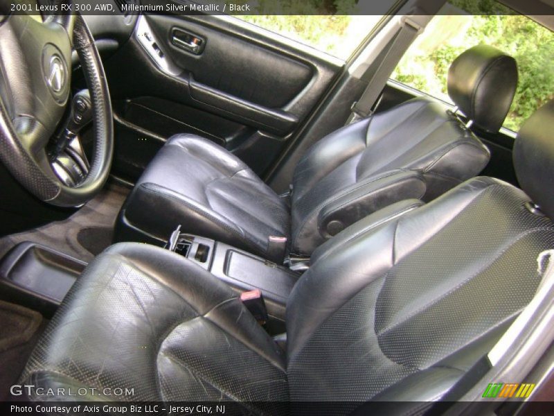 Millennium Silver Metallic / Black 2001 Lexus RX 300 AWD