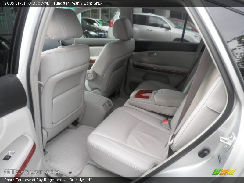 Tungsten Pearl / Light Gray 2009 Lexus RX 350 AWD