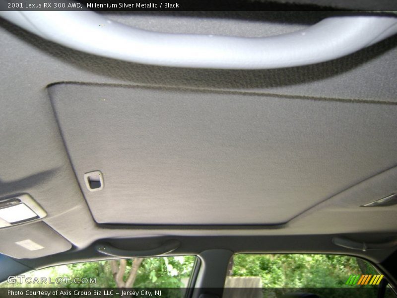 Millennium Silver Metallic / Black 2001 Lexus RX 300 AWD