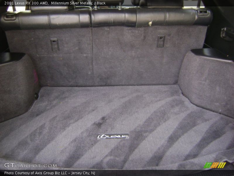 Millennium Silver Metallic / Black 2001 Lexus RX 300 AWD