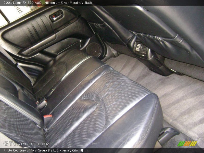 Millennium Silver Metallic / Black 2001 Lexus RX 300 AWD