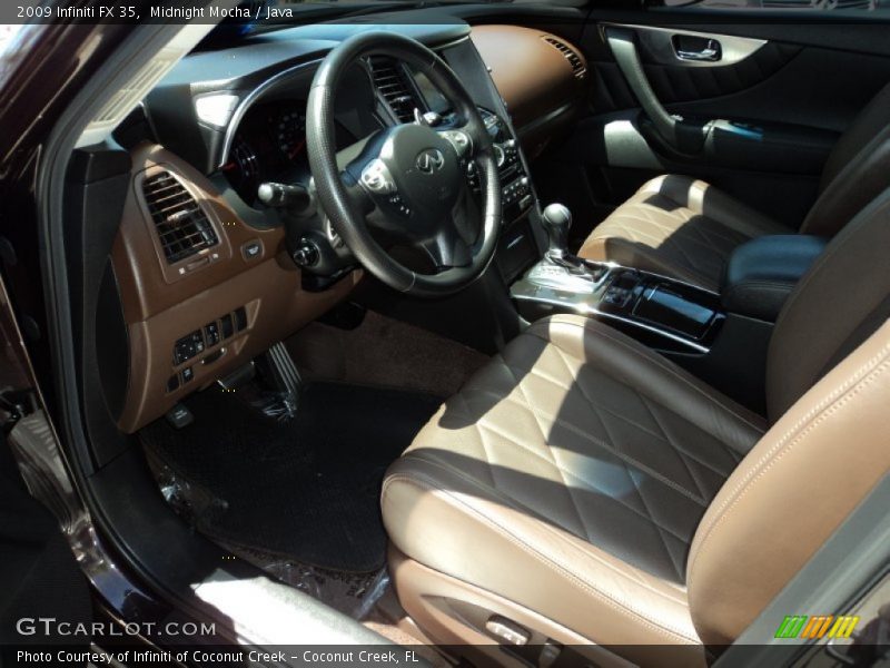  2009 FX 35 Java Interior