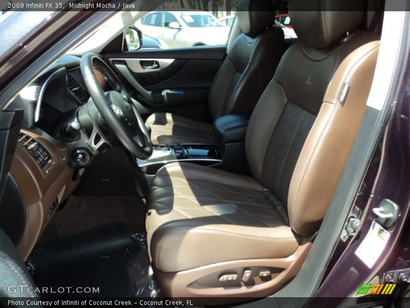  2009 FX 35 Java Interior