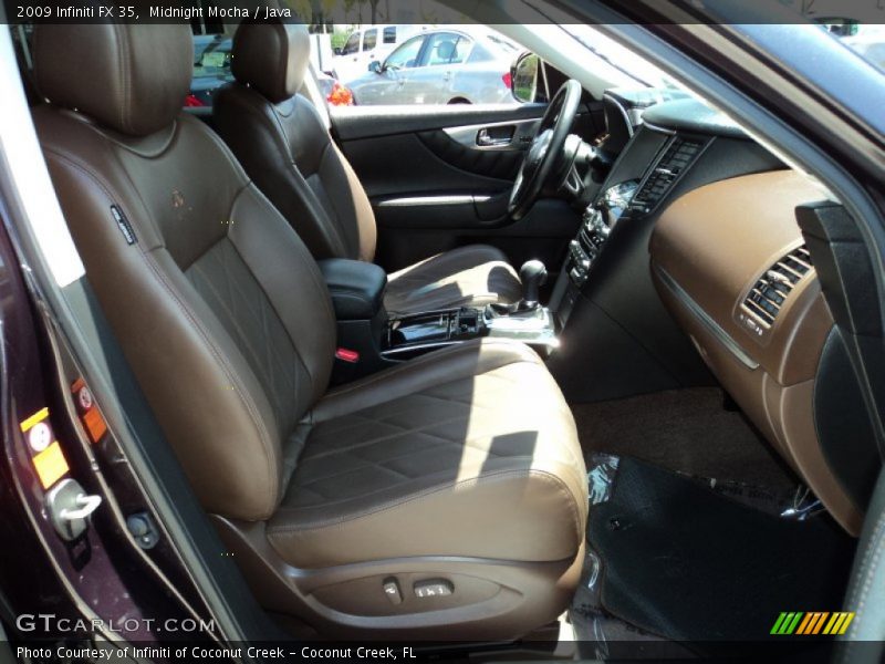  2009 FX 35 Java Interior