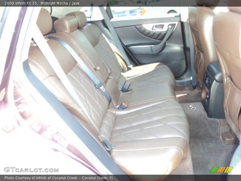  2009 FX 35 Java Interior