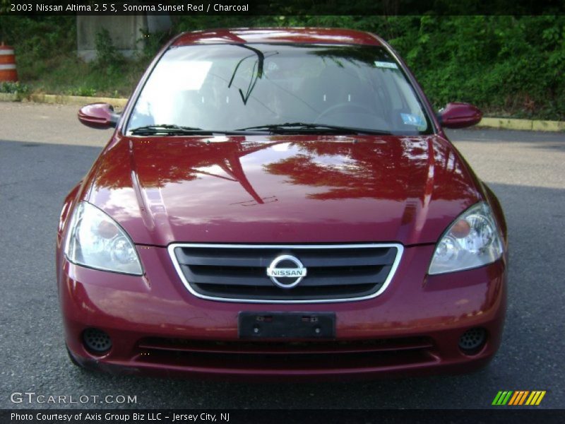 Sonoma Sunset Red / Charcoal 2003 Nissan Altima 2.5 S