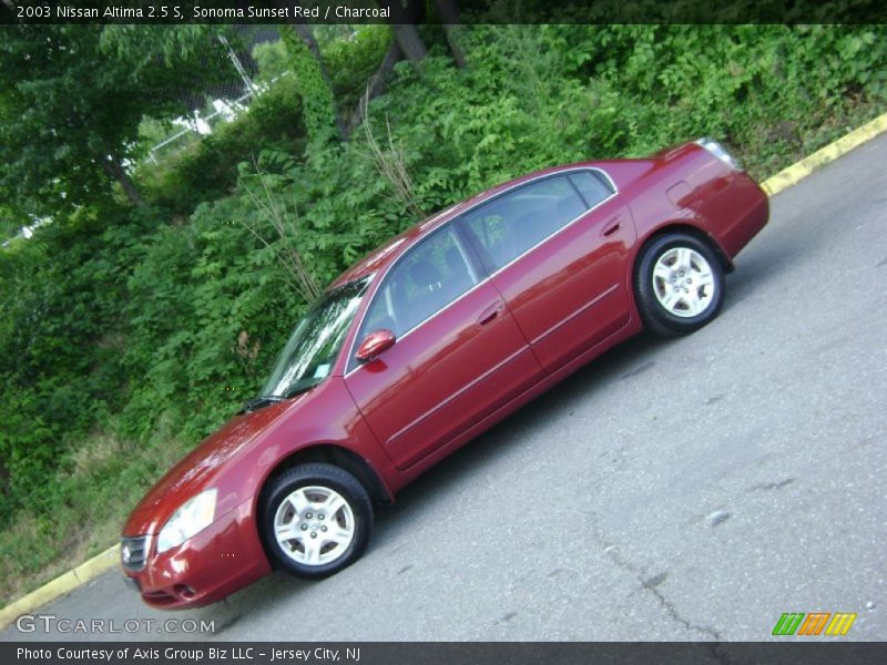 Sonoma Sunset Red / Charcoal 2003 Nissan Altima 2.5 S