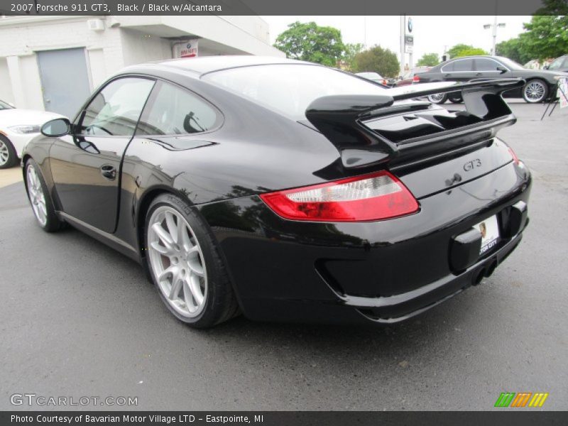 Black / Black w/Alcantara 2007 Porsche 911 GT3