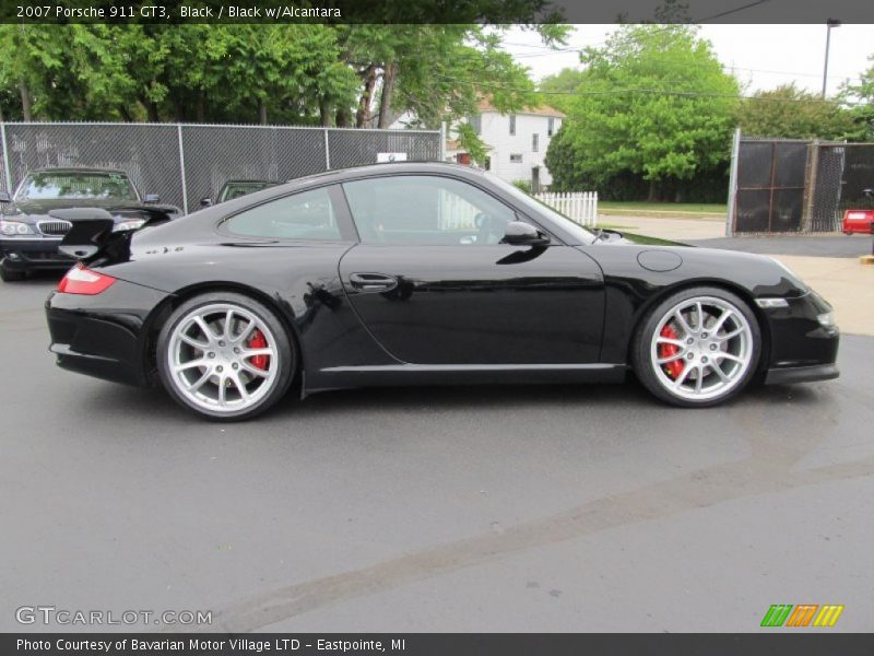 Black / Black w/Alcantara 2007 Porsche 911 GT3